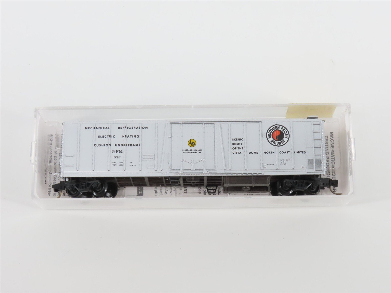 N Scale Micro-Trains MTL 70050 NPM Northern Pacific 51' Mechanical Reefer #632