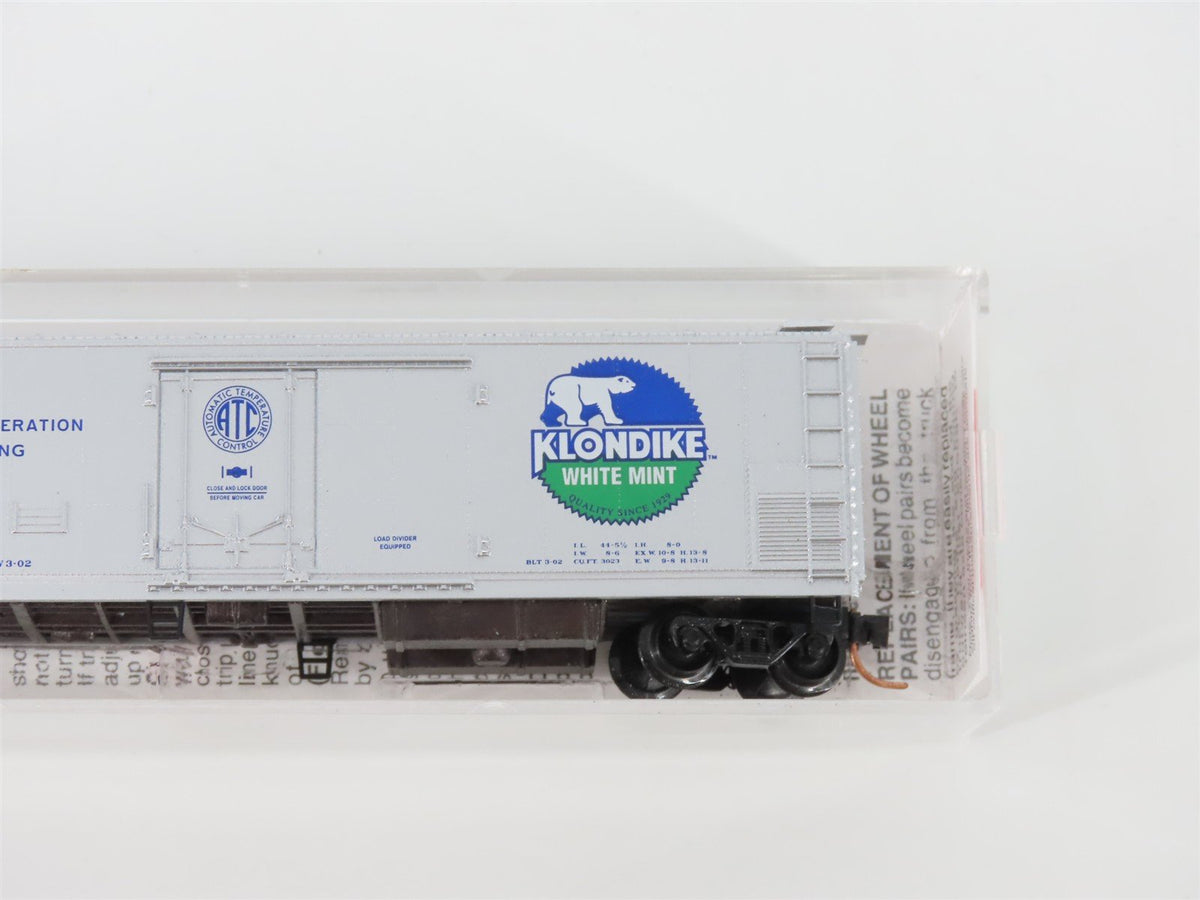 N Scale Micro-Trains MTL 69170 GH Klondike White Mint 51&#39; Mechanical Reefer 696