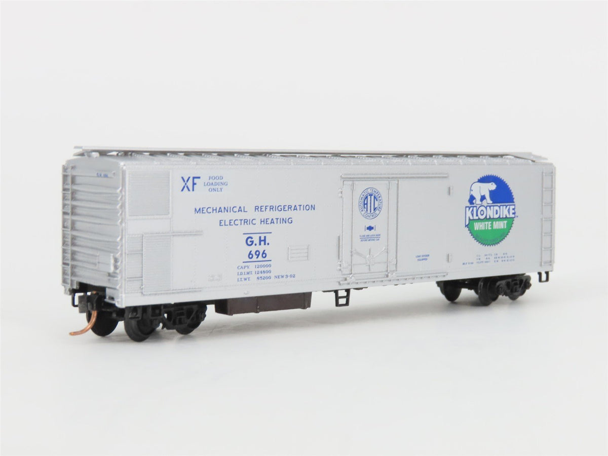 N Scale Micro-Trains MTL 69170 GH Klondike White Mint 51&#39; Mechanical Reefer 696