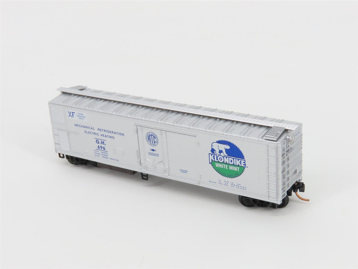N Scale Micro-Trains MTL 69170 GH Klondike White Mint 51&#39; Mechanical Reefer 696