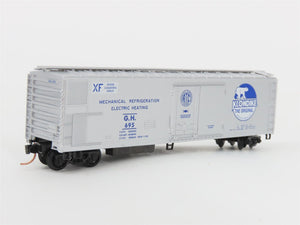 N Scale Micro-Trains MTL 69160 GH Klondike Bar 51' Rivet Side Reefer #696