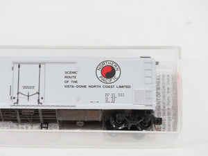 N Scale Micro-Trains MTL 69150 NPMX Northern Pacific 51' Rivet Side Reefer #156