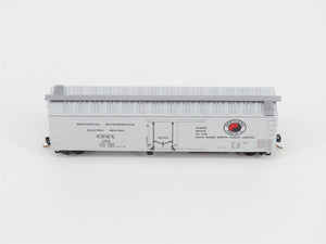 N Scale Micro-Trains MTL 69150 NPMX Northern Pacific 51' Rivet Side Reefer #154
