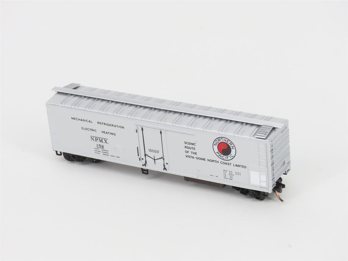 N Scale Micro-Trains MTL 69150 NPMX Northern Pacific 51&#39; Rivet Side Reefer 152