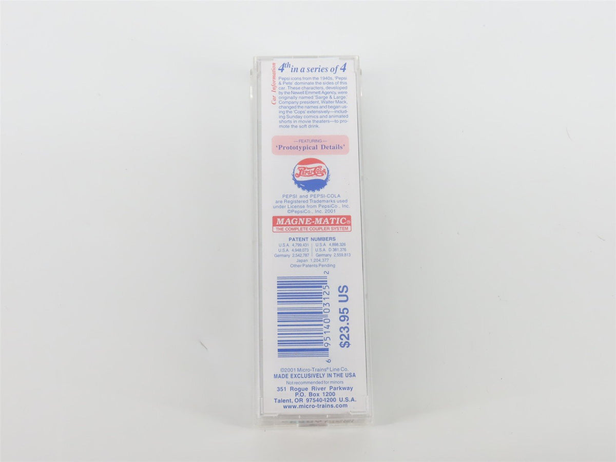 N Scale Micro-Trains MTL 69140 PCEX Pepsi-Cola 59&#39; Mechanical Reefer 69015