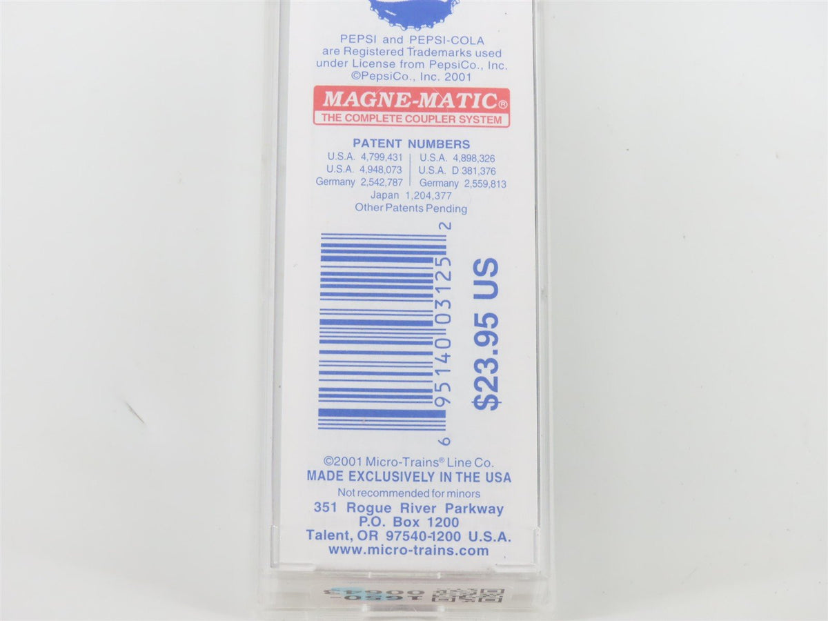 N Scale Micro-Trains MTL 69140 PCEX Pepsi-Cola 59&#39; Mechanical Reefer 69015