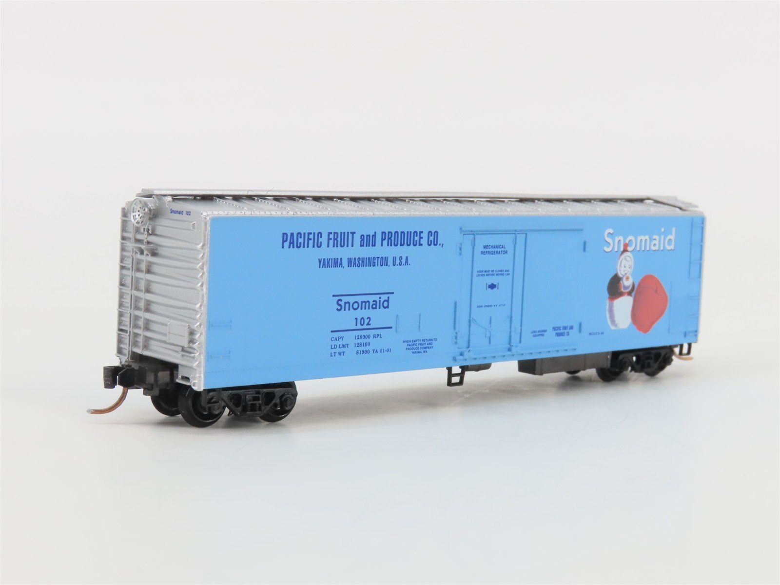 N Scale Micro-Trains MTL #69120 Snomaid 51' Mechanical Reefer #102