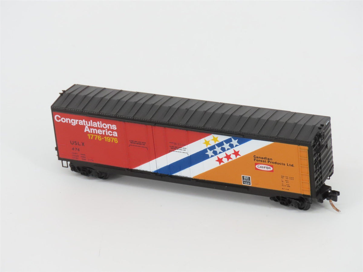 N Scale Micro-Trains MTL 75050 USLX Canadian Forest Products 50&#39; Box Car #476