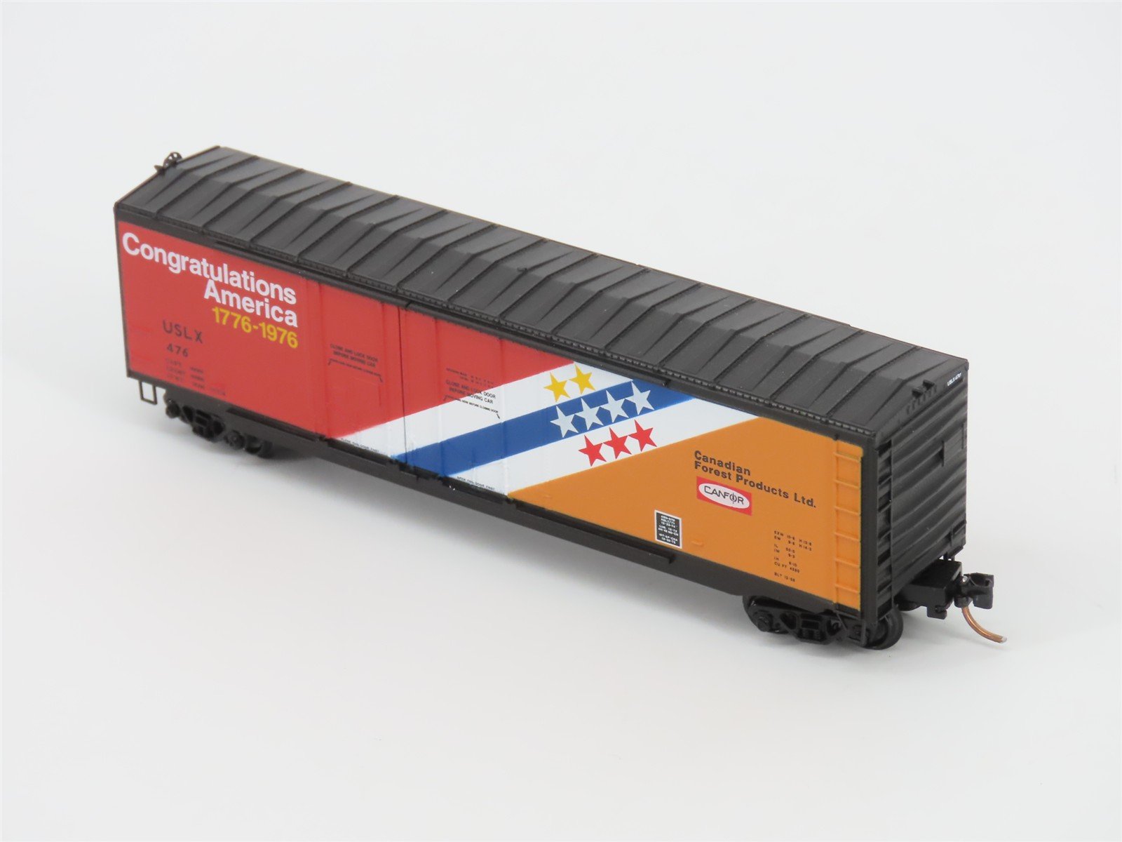 N Scale Micro-Trains MTL 75050 USLX Canadian Forest Products 50' Box Car #476
