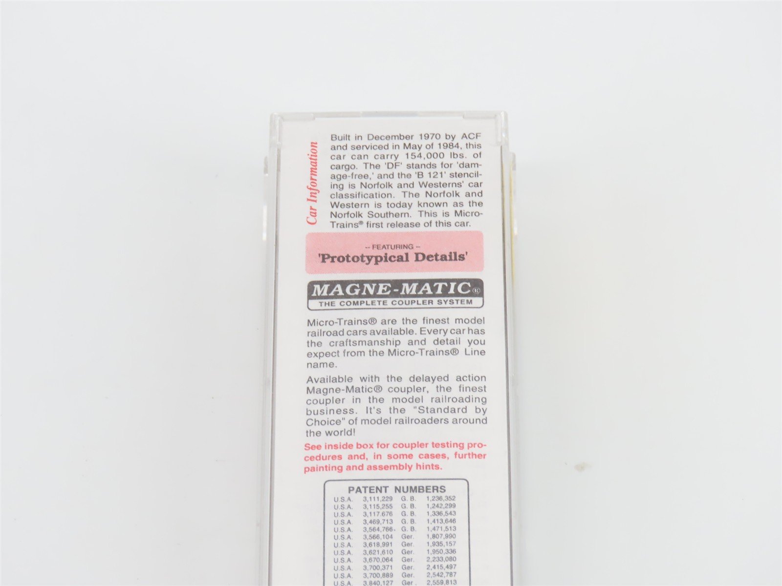 N Scale Micro-Trains MTL 75030 NW Norfolk & Western 50' Box Car #160784