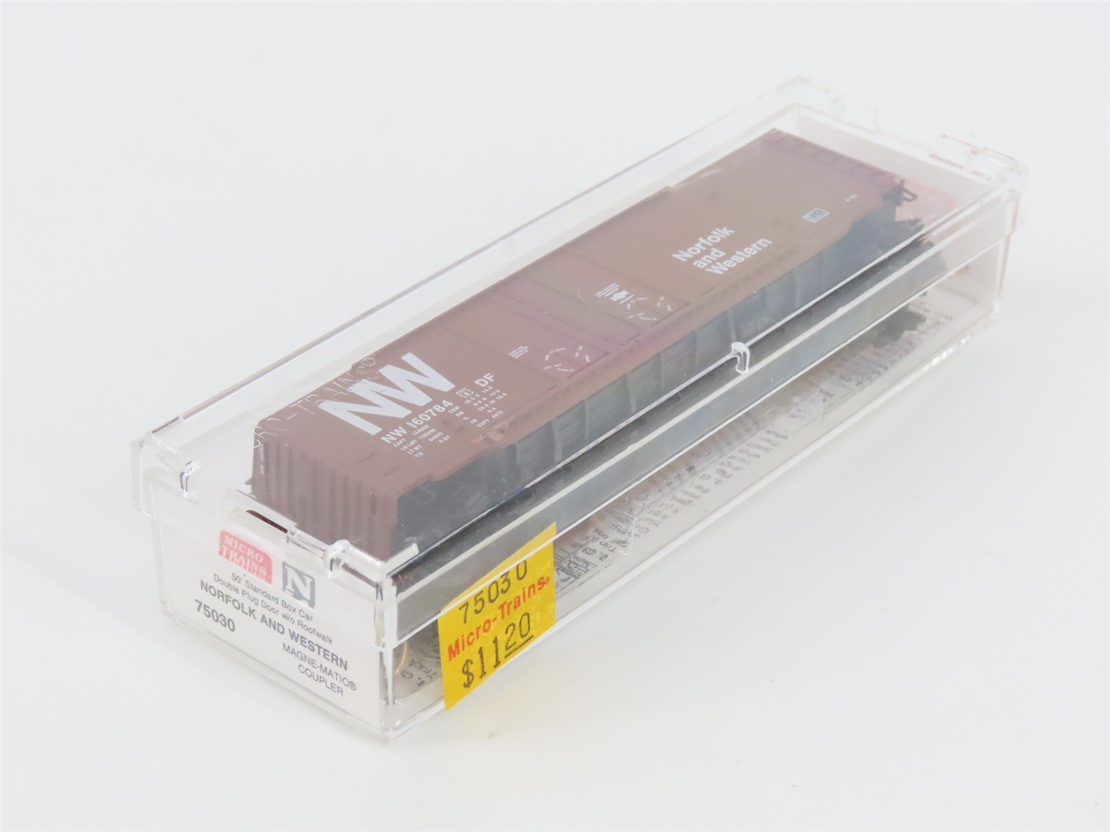 N Scale Micro-Trains MTL 75030 NW Norfolk & Western 50' Box Car #160784
