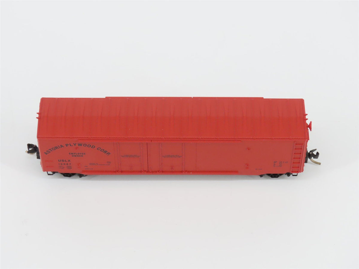 N Micro-Trains MTL 75020 USLX Astoria Plywood 50&#39; Double Door Box Car 10067