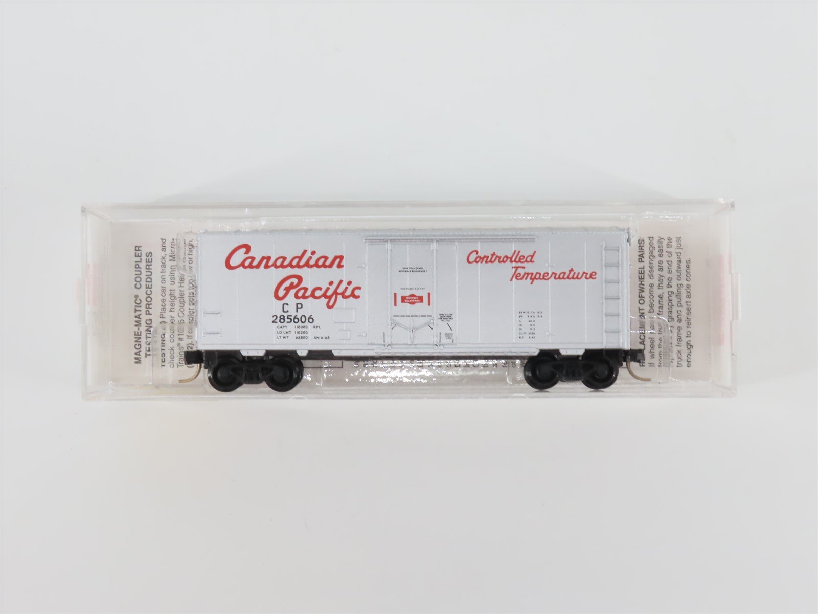 N Scale Micro-Trains MTL 74040 CP Canadian Pacific 40' Box Car #285606