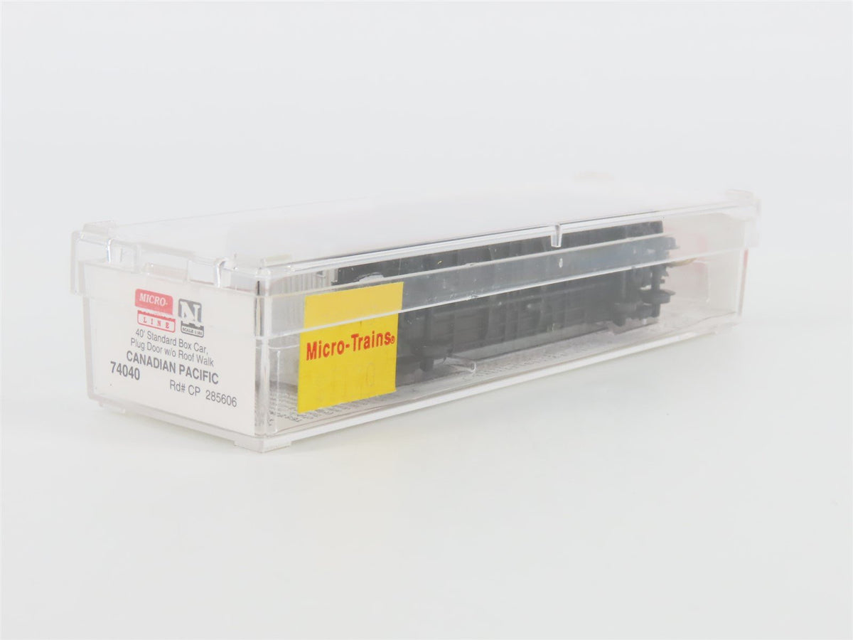 N Scale Micro-Trains MTL 74040 CP Canadian Pacific 40&#39; Box Car #285606