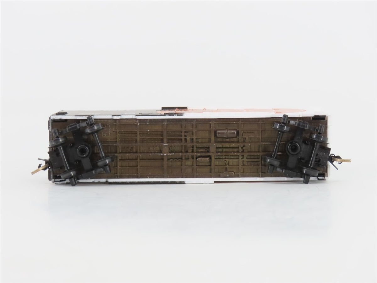 N Scale Micro-Trains MTL CP Rail Mandarin Orange Express 40&#39; Box Car #35893