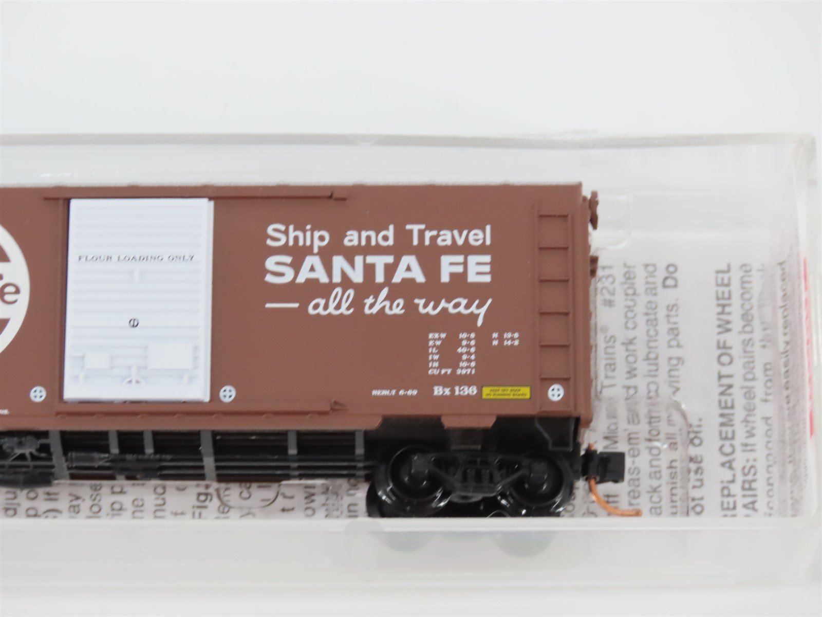 N Scale Micro-Trains MTL 73040 ATSF Santa Fe 