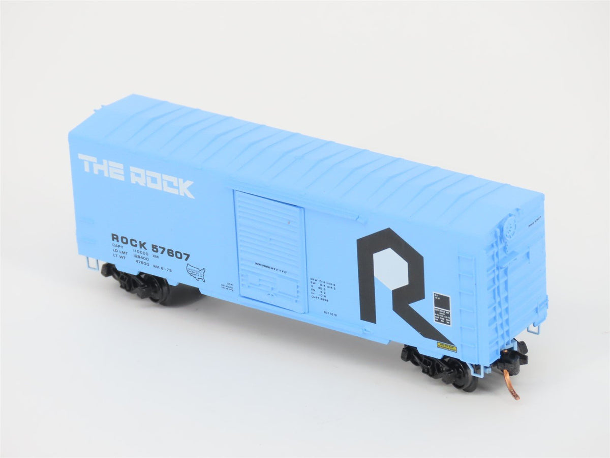 N Micro-Trains MTL 73020 ROCK Rock Island &amp; Pacific Single Door Box Car 57607