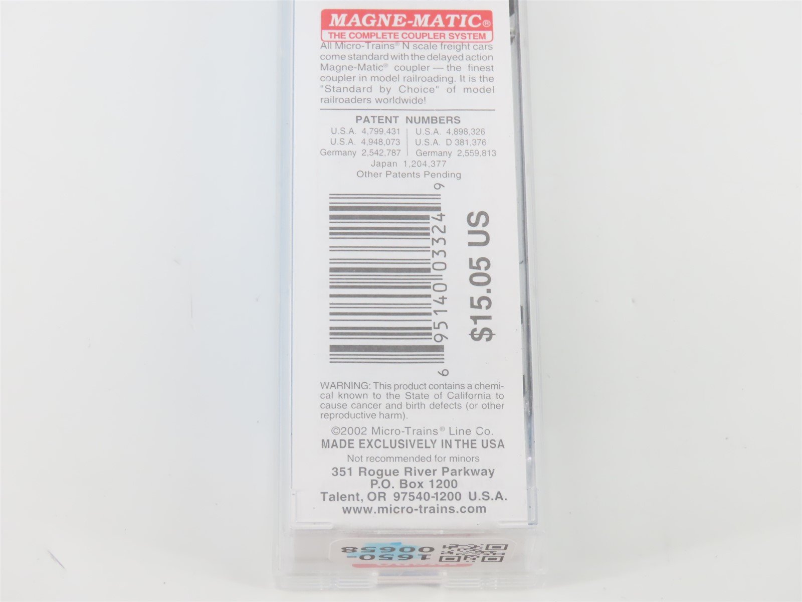 N Micro-Trains MTL 73020 ROCK Rock Island & Pacific Single Door Box Car 57607