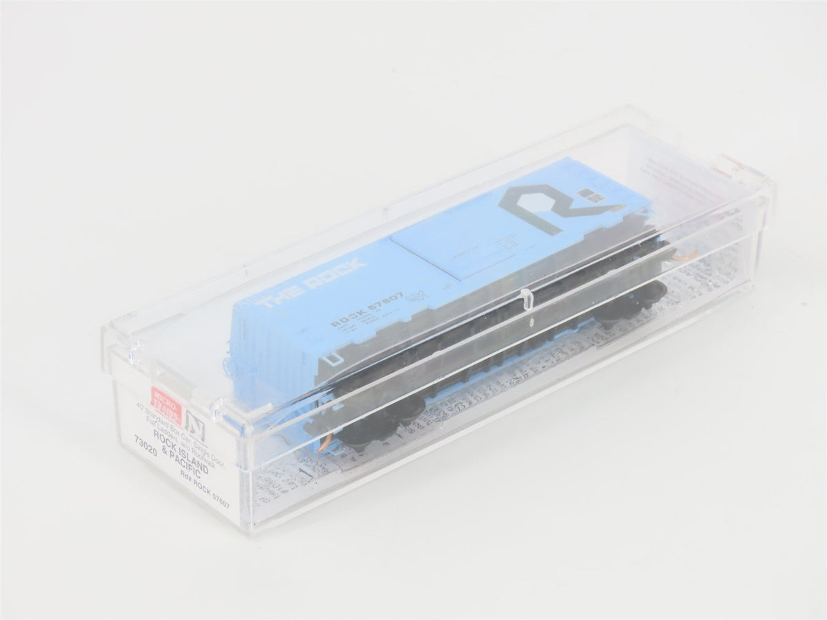N Micro-Trains MTL 73020 ROCK Rock Island &amp; Pacific Single Door Box Car 57607
