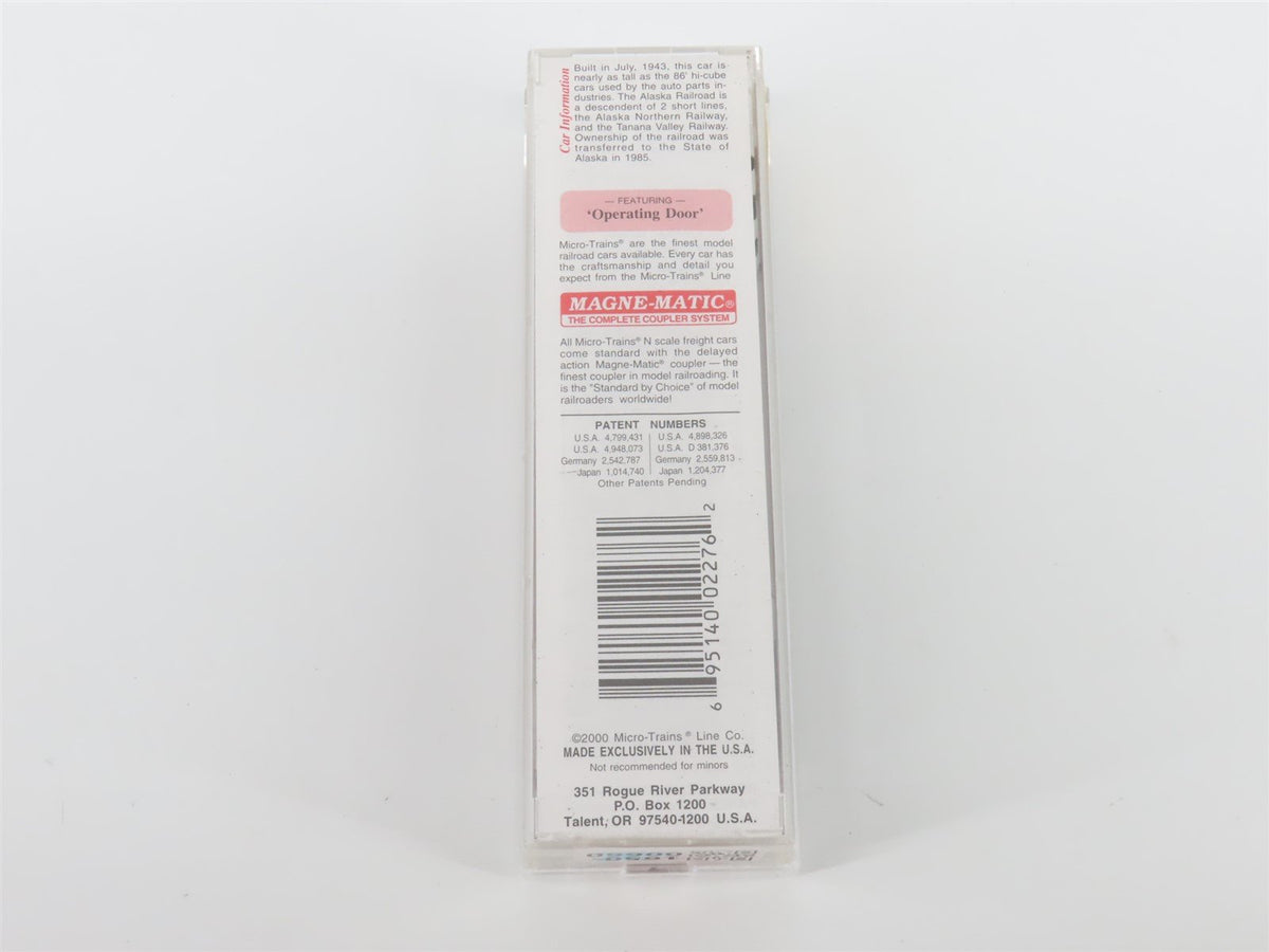 N Scale Micro-Trains MTL 77030 ARR McKinley National Park Route 50&#39; Box Car 8019