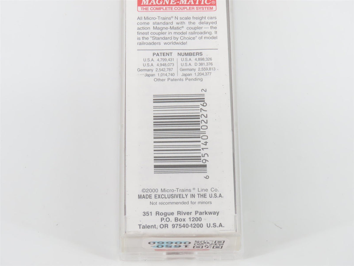 N Scale Micro-Trains MTL 77030 ARR McKinley National Park Route 50&#39; Box Car 8019