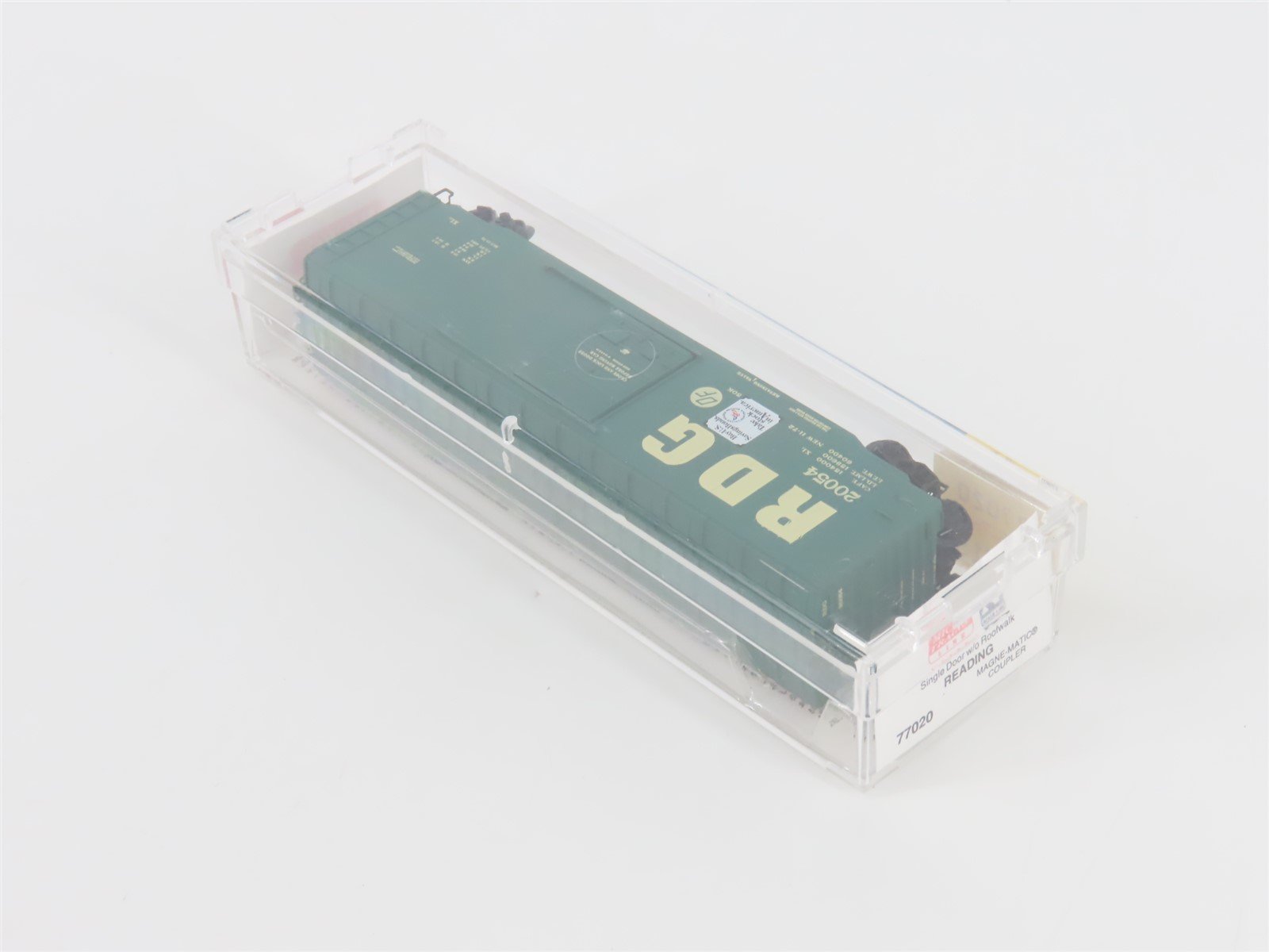 N Scale Micro-Trains MTL 77020 RDG Reading 50' Single Door Box Car #20054