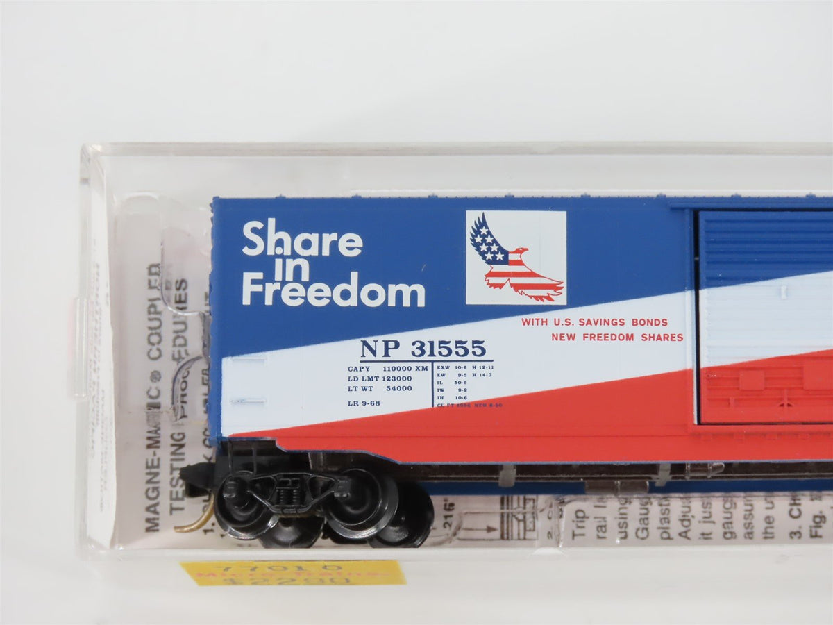 N Micro-Trains MTL 77010 NP Northern Pacific &quot;Share in Freedom&quot; Mech Reefer