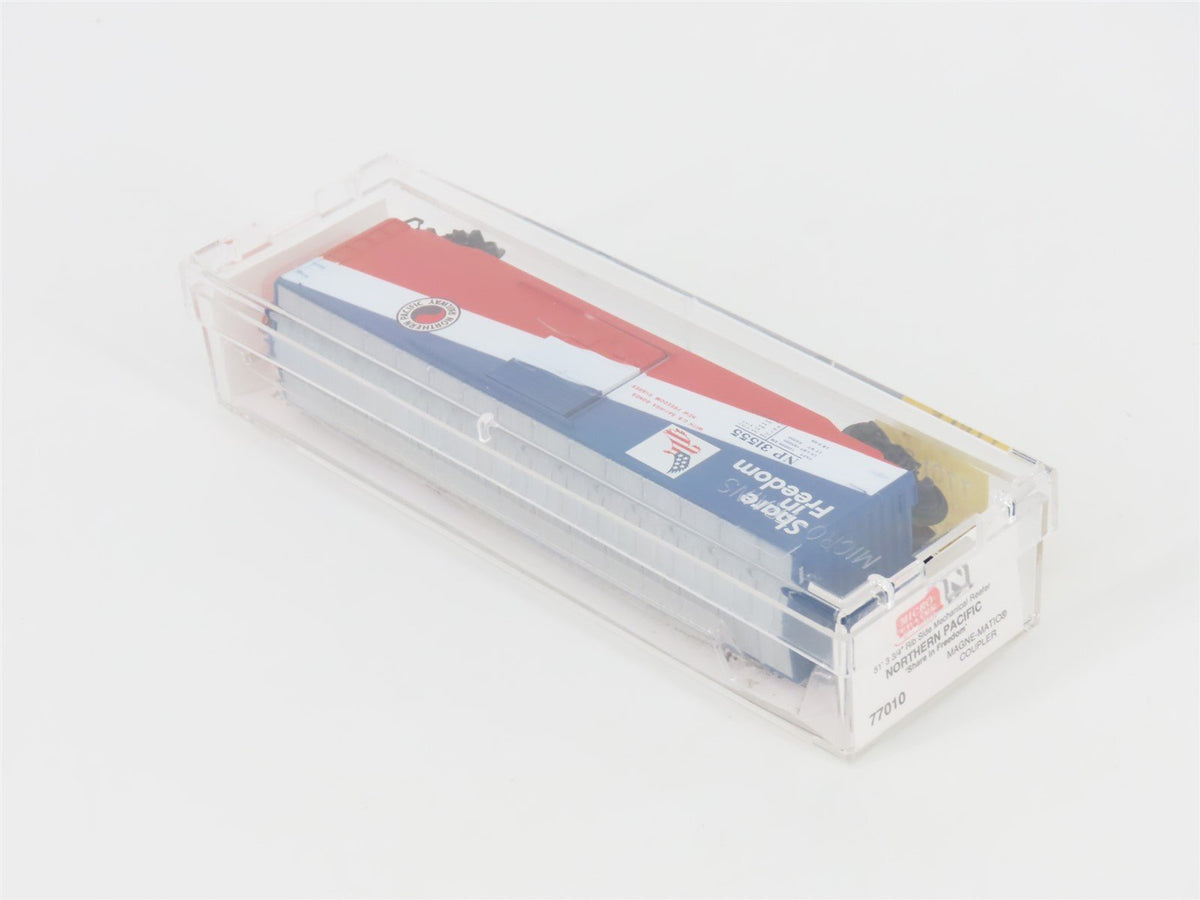 N Micro-Trains MTL 77010 NP Northern Pacific &quot;Share in Freedom&quot; Mech Reefer