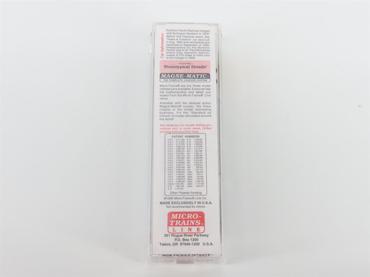 N Micro-Trains MTL 77010 NP Northern Pacific &quot;Share in Freedom&quot; Mech Reefer