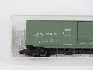N Scale Micro-Trains MTL 76050 BCOL British Columbia Railway 50' Box Car #5465
