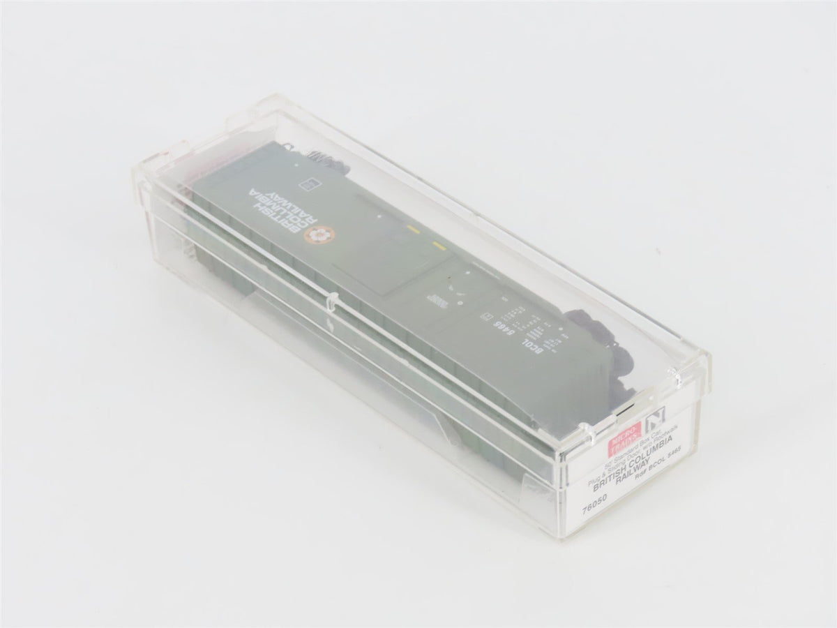 N Scale Micro-Trains MTL 76050 BCOL British Columbia Railway 50&#39; Box Car #5465