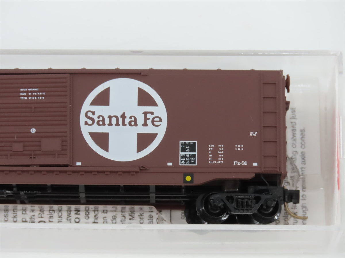 N Scale Micro-Trains MTL 76030 ATSF Santa Fe 50&#39; Box Car #49633