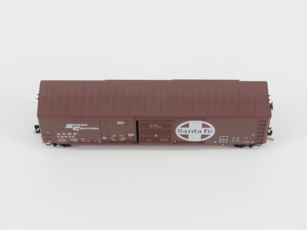 N Scale Micro-Trains MTL 76030 ATSF Santa Fe 50&#39; Box Car #49633