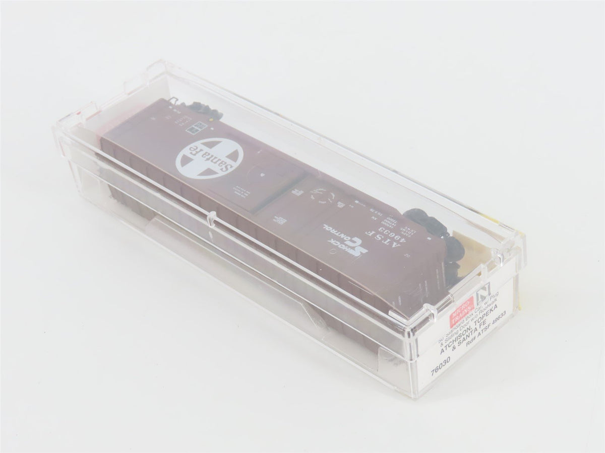 N Scale Micro-Trains MTL 76030 ATSF Santa Fe 50&#39; Box Car #49633