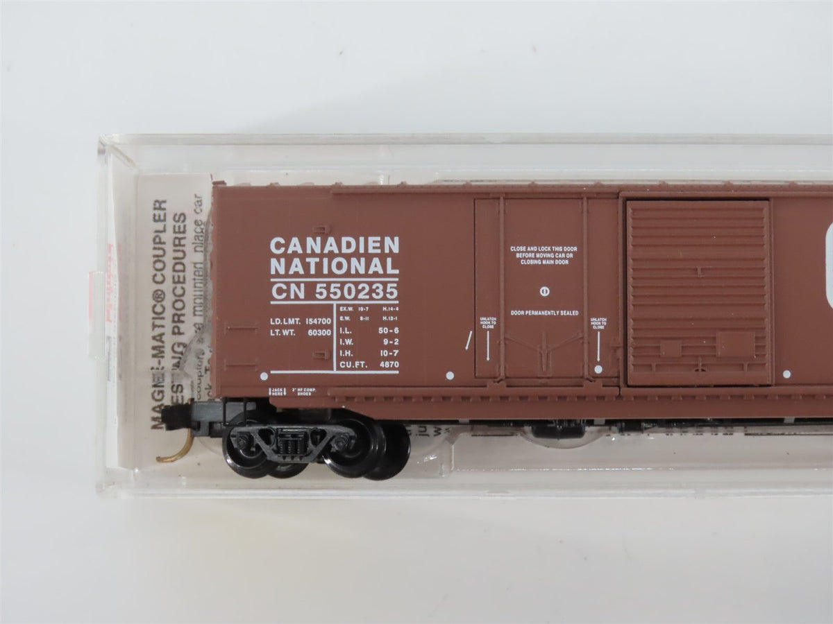 N Scale Micro-Trains MTL 76010 CN Canadian/Canadien National Box Car #550235
