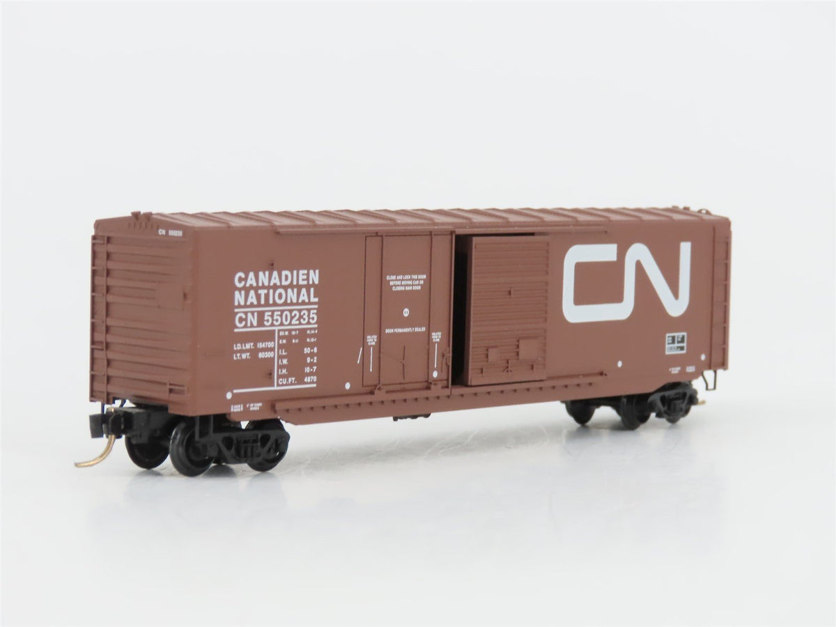 N Scale Micro-Trains MTL 76010 CN Canadian/Canadien National Box Car #550235