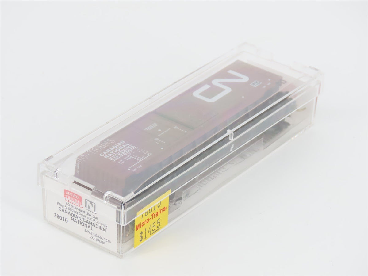 N Scale Micro-Trains MTL 76010 CN Canadian/Canadien National Box Car #550235