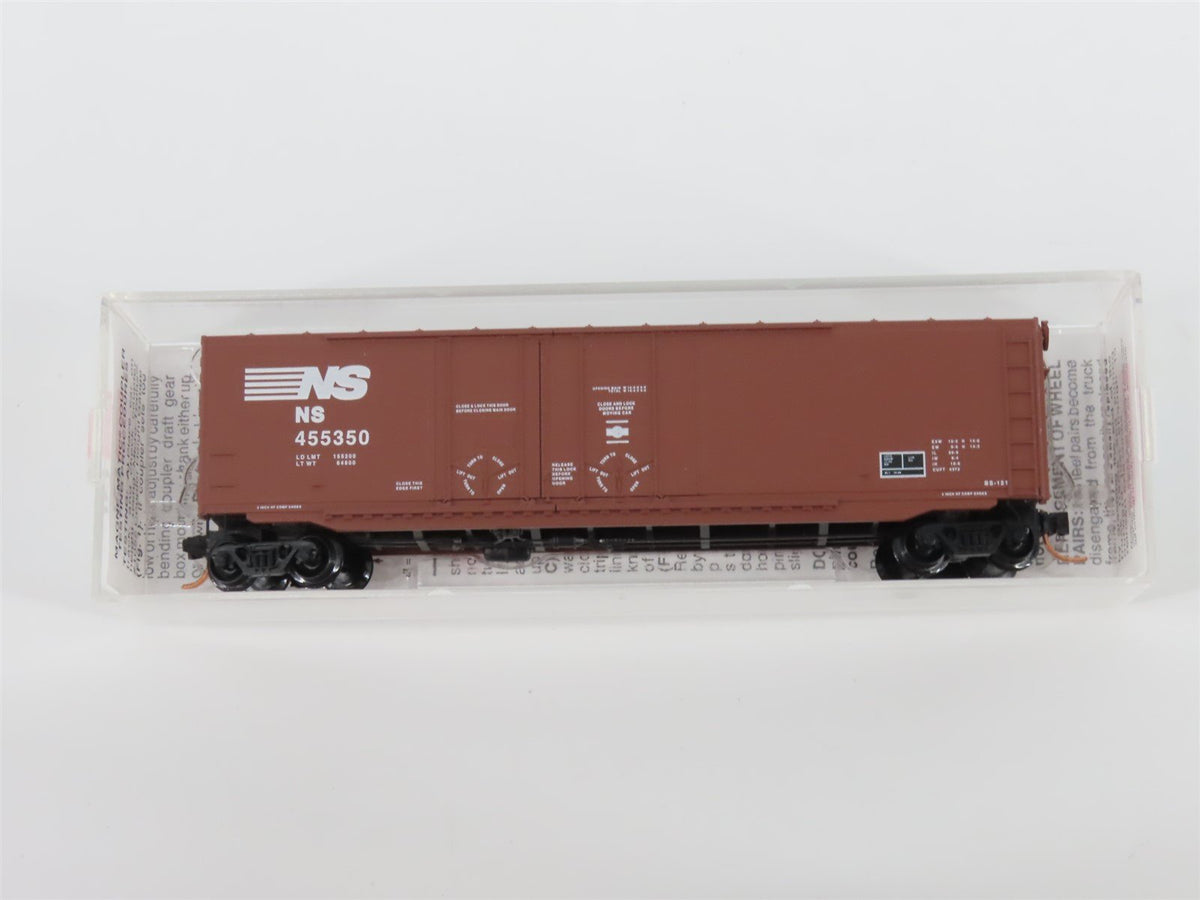 N Micro-Trains MTL 75110 NS Norfolk Southern Double Plug Door Box Car #455350