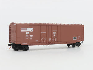 N Micro-Trains MTL 75110 NS Norfolk Southern Double Plug Door Box Car #455350