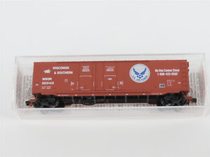 N Scale Micro-Trains MTL 75090 WSOR US Air Force 50' Double Door Box Car #503143