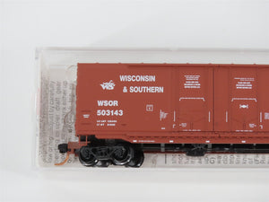 N Scale Micro-Trains MTL 75090 WSOR US Air Force 50' Double Door Box Car #503143
