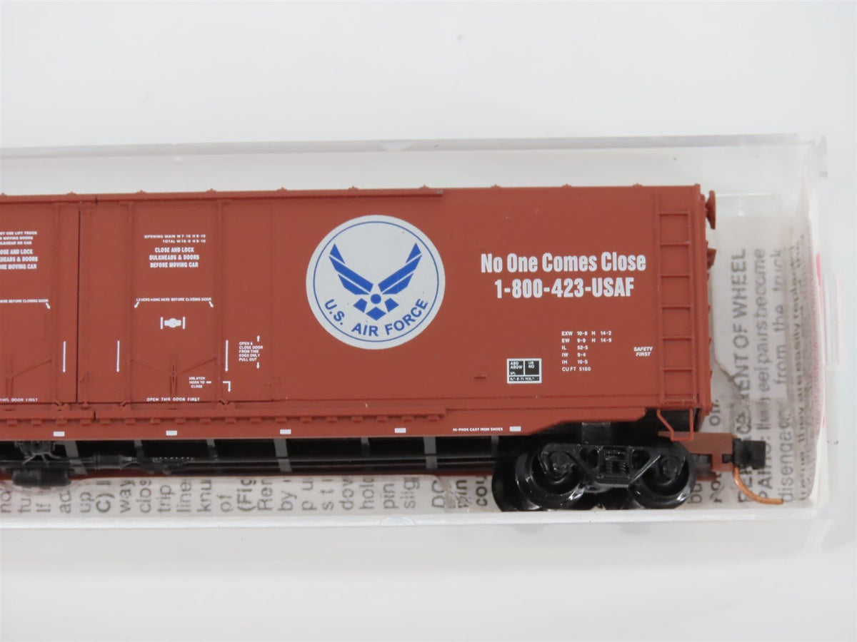 N Scale Micro-Trains MTL 75090 WSOR US Air Force 50&#39; Double Door Box Car #503143
