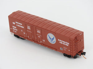 N Scale Micro-Trains MTL 75090 WSOR US Air Force 50' Double Door Box Car #503143