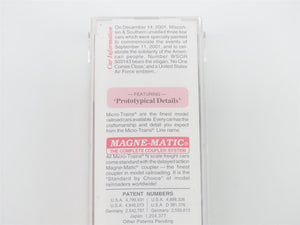 N Scale Micro-Trains MTL 75090 WSOR US Air Force 50' Double Door Box Car #503143
