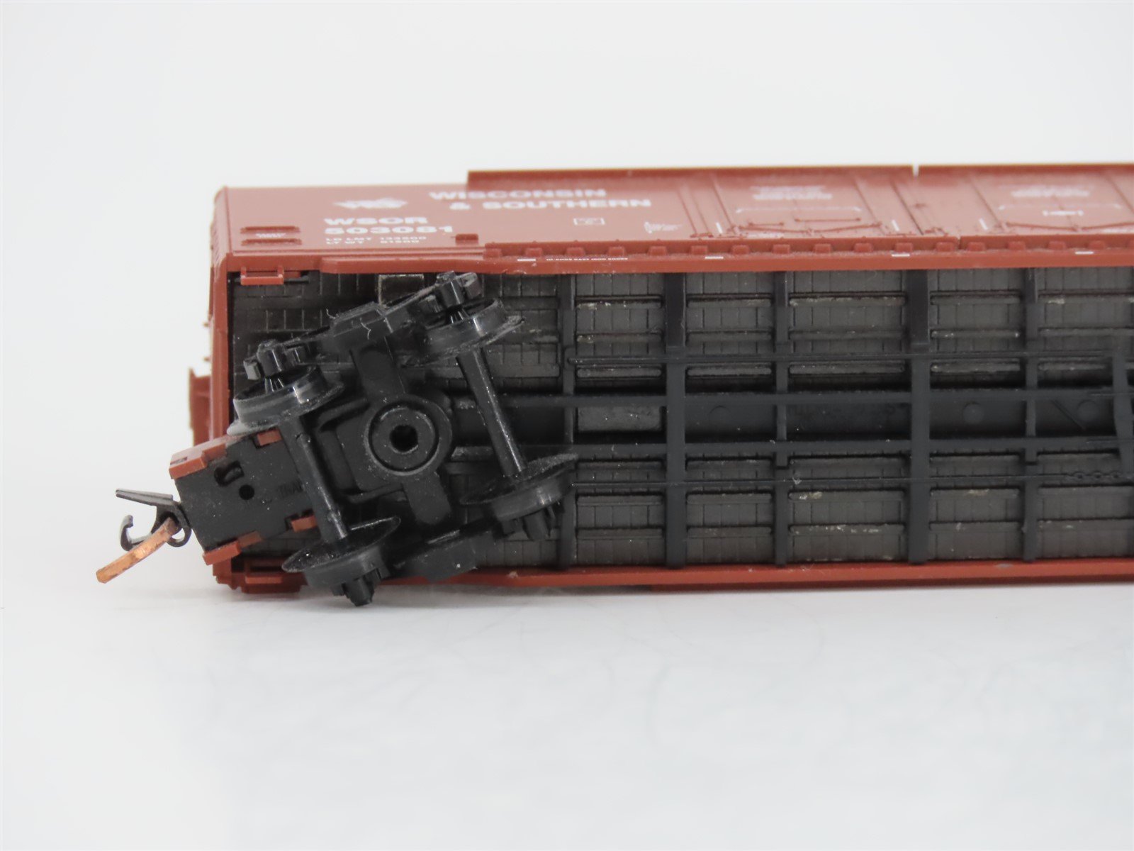 N Micro-Trains MTL 75080 WSOR Wisconsin & Southern 9/11 Double Door Boxcar