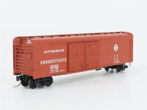 N Micro-Trains MTL 79010 PRR Pennsylvania 50' Wagon Top Double Door Boxcar 48302