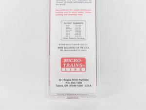 N Micro-Trains MTL 79010 PRR Pennsylvania 50' Wagon Top Double Door Boxcar 48302