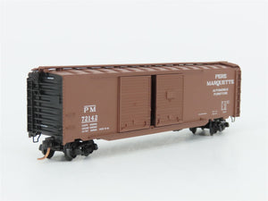 N Scale Micro-Trains MTL 78100 PM Pere Marquette 50' Auto Box Car #72142