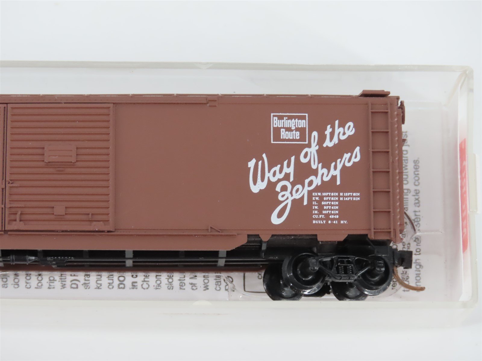 N Micro-Trains MTL 78090 CB&Q Burlington Route 