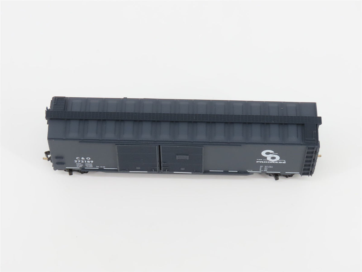 N Scale Micro-Trains MTL 78070 C&amp;O Chesapeake &amp; Ohio 50&#39; Auto Box Car #272189